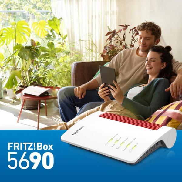 FRITZ!Box 5690 Wi-Fi 7 Router  2,5 Gigabit LAN