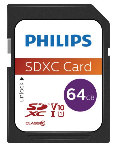CARD Philips XC Card 64GB Class 10 UHS-I U1