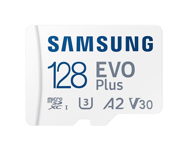 Samsung EVO Plus 128 GB MicroSDXC UHS-I Class 10 V30 Speicherkarte MB-MC128KA