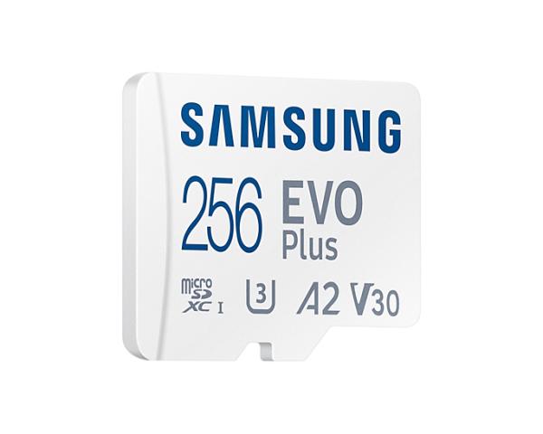256GB Samsung EVO Plus Speicherkarte MicroSDXC 130MB/s +Adapter
