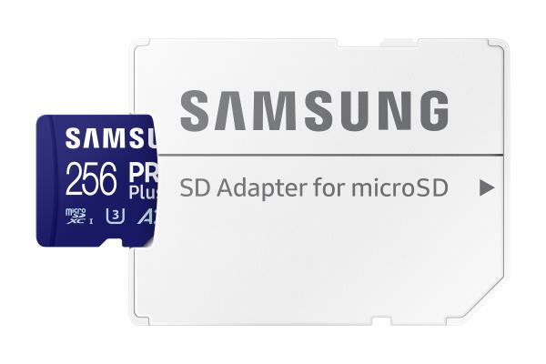 CARD 256GB Samsung Pro Plus microSD UHS-I U3 Full HD 4K UHD