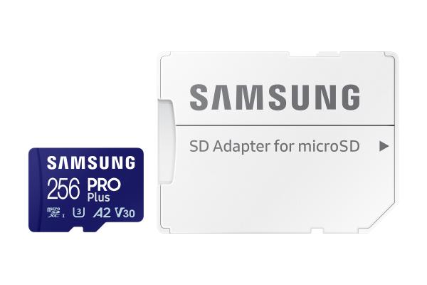 CARD 256GB Samsung Pro Plus microSD UHS-I U3 Full HD 4K UHD