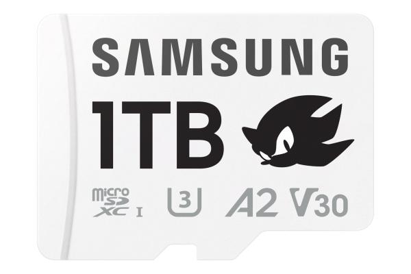 Samsung Sonic the Hedgehog microSDXC 1TB inklusiv Adapter