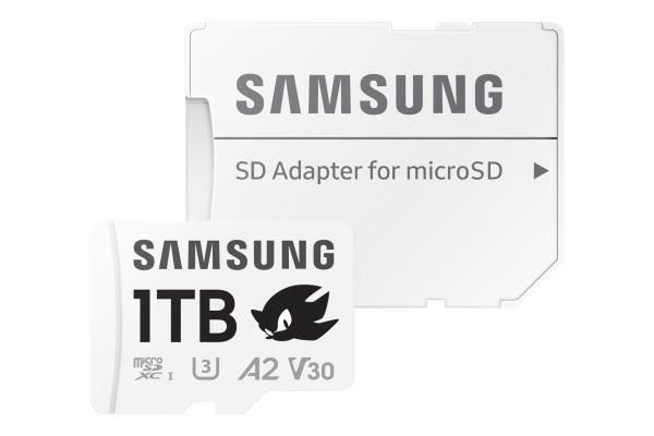 Samsung Sonic the Hedgehog microSDXC 1TB inklusiv Adapter