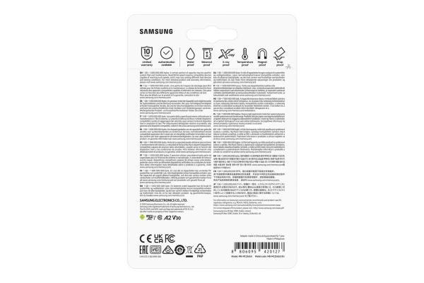 CARD 256GB Samsung Evo Plus microsdxc UHS-I U3 inkl. SD Adapter