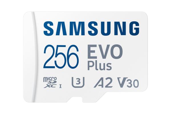CARD 256GB Samsung Evo Plus microsdxc UHS-I U3 inkl. SD Adapter