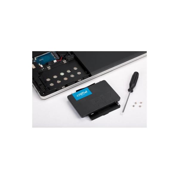 2.5" 500GB Crucial BX500 interne SSD