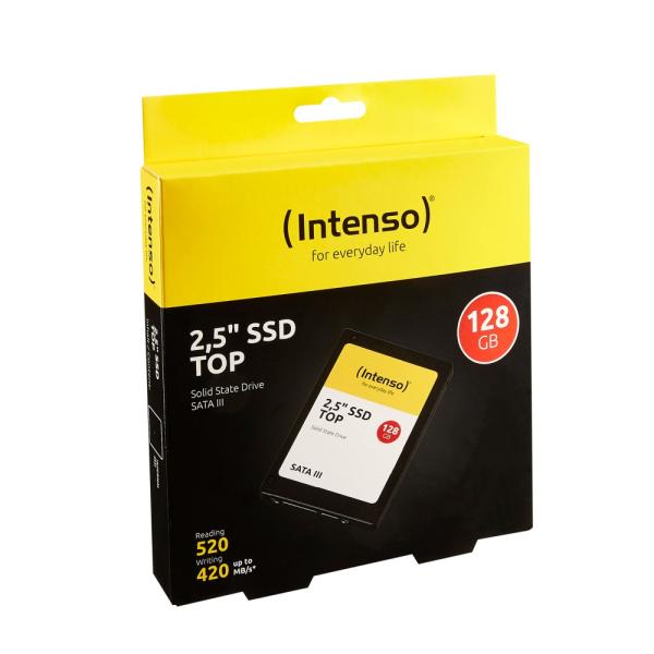 Intenso Top Performance 128GB SSD 2.5" SATA III – Schnell & Zuverlässig für PC & Notebook