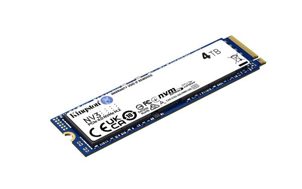 M.2 4TB Kingston NV3 NVMe PCIe 4.0 x 4 interne SSD