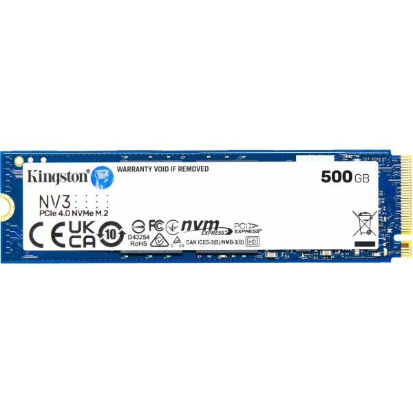 500 GB Kingston NV3 M.2 SSD NVMe PCIe 4.0 – Interne SSD für PC & Laptop