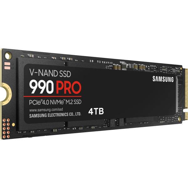 M.2 4TB Samsung 990 PRO NVMe PCIe 4.0 x 4 retail interne SSD