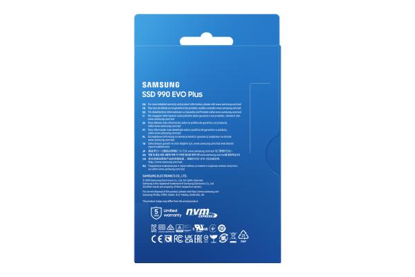 Samsung 990 EVO Plus 1TB M.2 NVMe interne SSD PCIe 4.0
