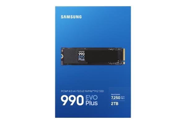 2TB Samsung 990 EVO Plus M.2 NVMe interne SSD Festplatte
