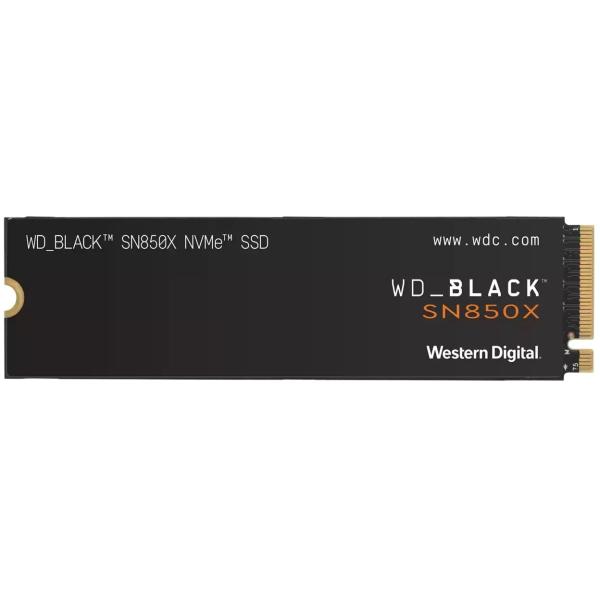 M.2 1TB WD Black SN850X NVMe PCIe 4.0 x 4 interne SSD