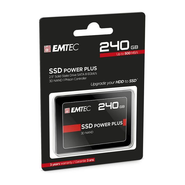 2,5" 240GB EMTEC X150 Power Plus 3D NAND