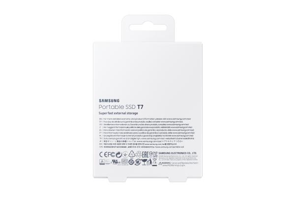 1TB Samsung Portable T7 USB 3.2 Gen2 Titan Gray retail externe SSD