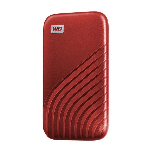 2TB WD MyPassport USB 3.2 Gen2 USB-C Red