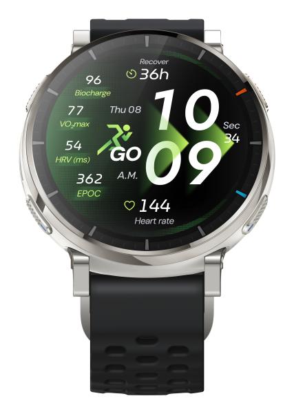 Amazfit Active 3 Premium Black Smartwatch HYROX-Modus