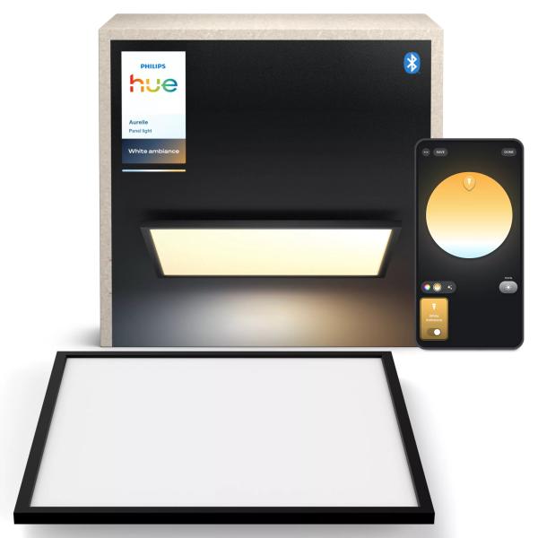Philips Hue Aurelle Panelleuchte SQ XL black