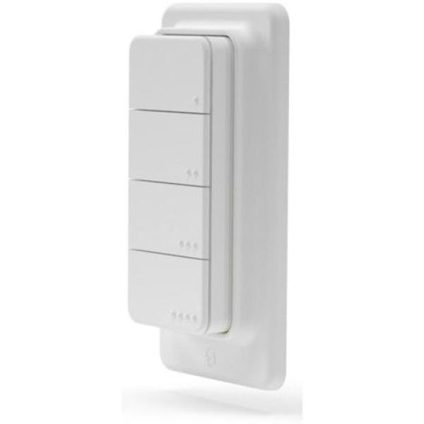 Shelly BLU Button 4 – Bluetooth Fernbedienung mit Magnethalter & Plug & Play Funktion