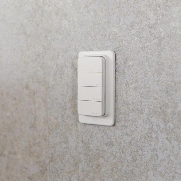 Shelly BLU Button 4 – Bluetooth Fernbedienung mit Magnethalter & Plug & Play Funktion