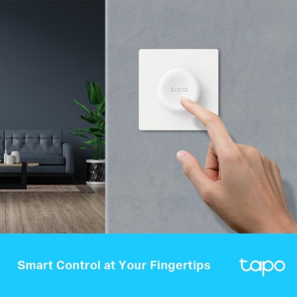 TP-Link Tapo S200D Smart Dimmer – Intelligenter Dimmer mit Drehregler Weiß