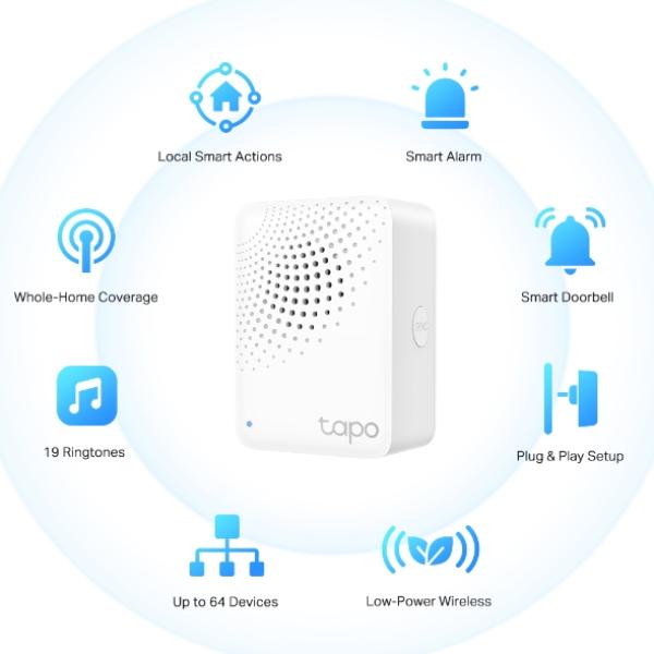 TP-Link Tapo H100 Smart Hub mit Alarmfunktion