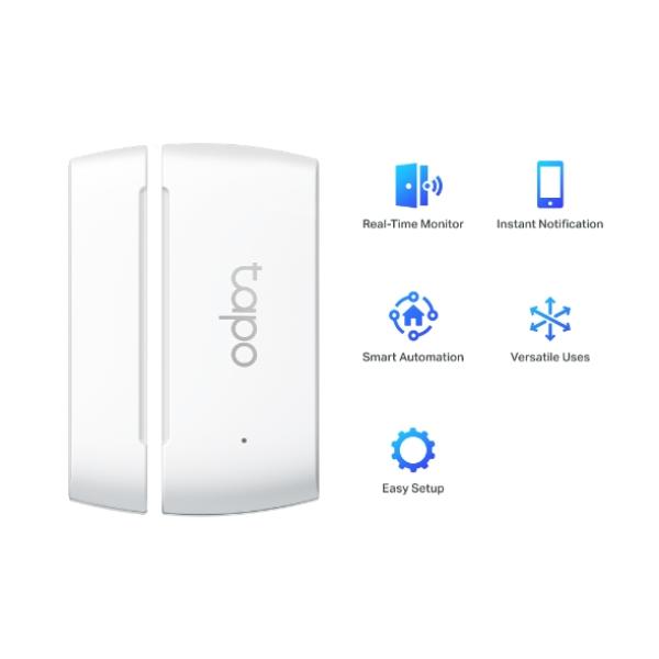 TP-Link Tapo T110 Tür-/Fenstersensor – Intelligenter Kontaktsensor, Smart Home