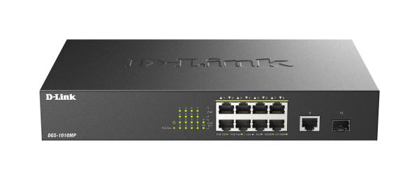 D-Link DGS-1010MP/E 10-Port Layer2 PoE+ Gigabit Switch