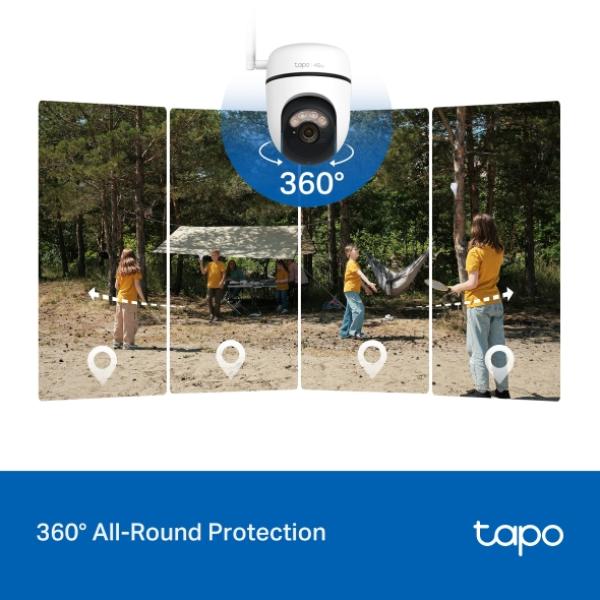 TP-Link Tapo C615G KIT – 4G LTE Überwachungskamera außen, 3 MP