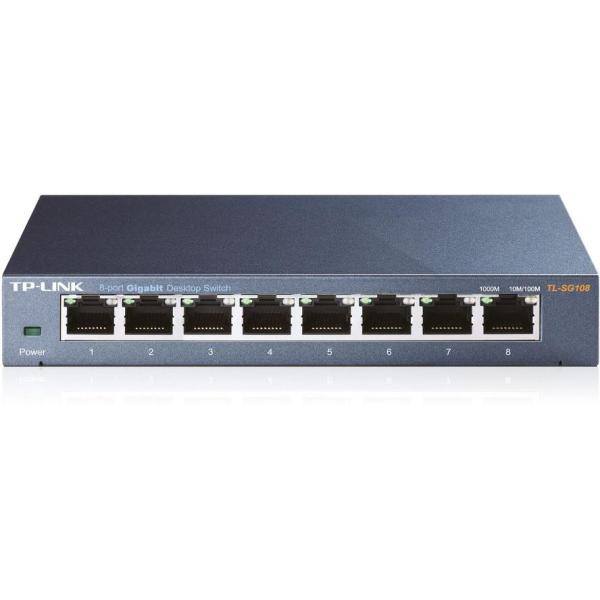 8P TP-LINK TL-SG108 Metall