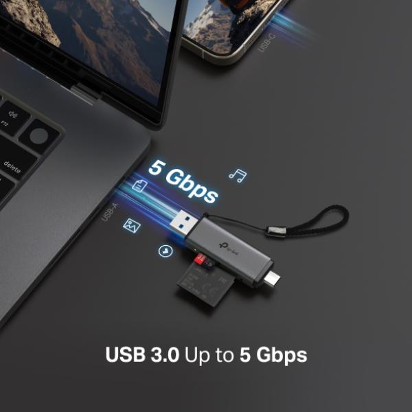TP-Link UA430D USB-Kartenleser für SD und microSD – USB 3.1