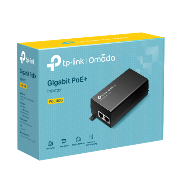 TP-LINK POE160S - PoE+ Injector
