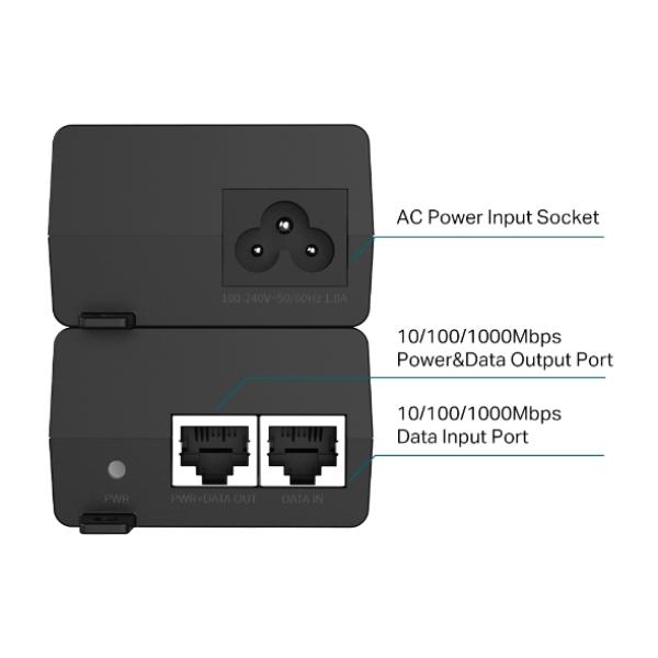 TP-LINK POE160S - PoE+ Injector