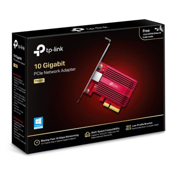 TP-Link TX401 – 10-Gigabit PCIe-Netzwerkadapter