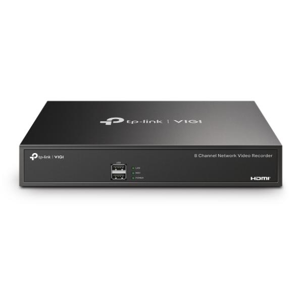 TP-Link VIGI NVR1008H – 8-Kanal-Netzwerk-Videorekorder für Überwachungskameras