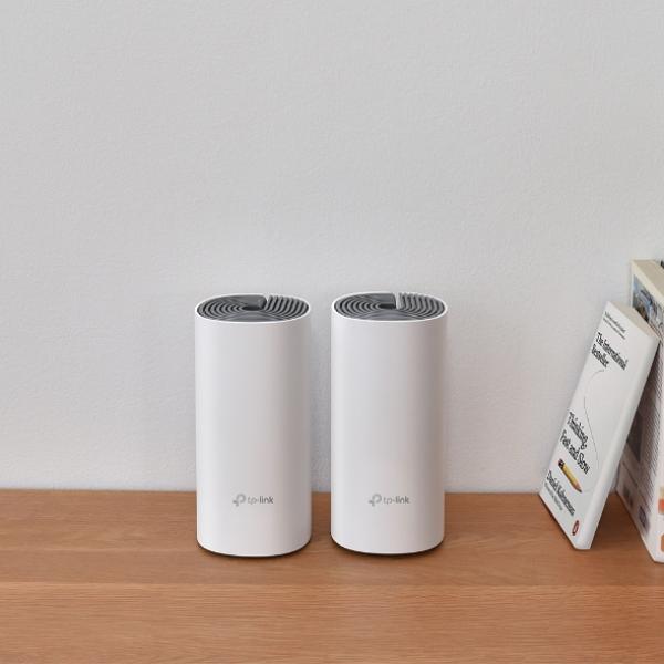 TP-LINK Deco E4 Mesh-WLAN 2-Pack (Router. Extender) (AC1200)