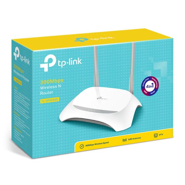 TP-LINK TL-WR840N - N300 Wi-Fi Router
