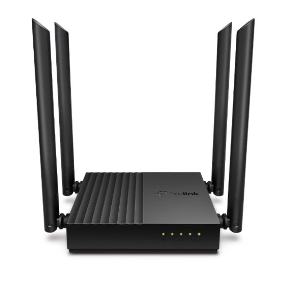 TP-Link Archer C64 AC1200 WLAN-Router – Dual-Band Wi-Fi 5, Gigabit LAN
