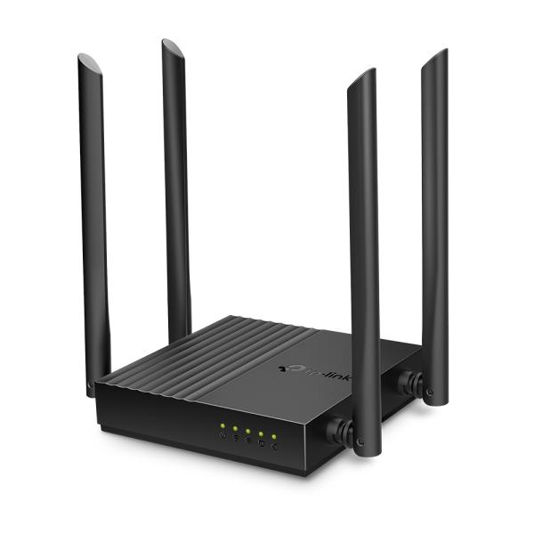 TP-Link Archer C64 AC1200 WLAN-Router – Dual-Band Wi-Fi 5, Gigabit LAN