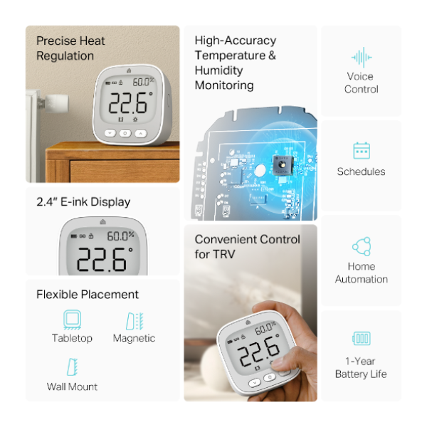 TP-Link KE110 Kasa Smart Room Thermostat
