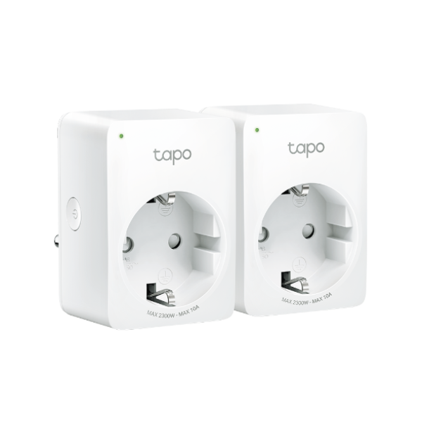 Steckdose TP-LINK Tapo P100 (2-Pack) - Smart-Stecker - WLAN