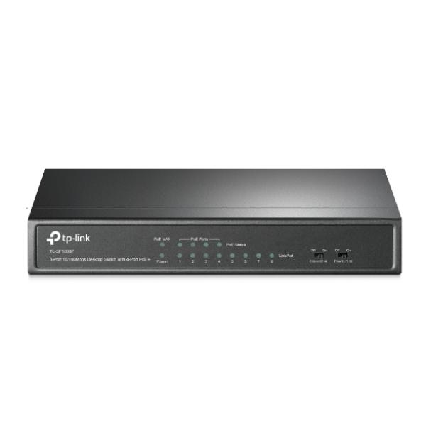 TP-Link TL-SF1008P – 8-Port PoE+ Switch