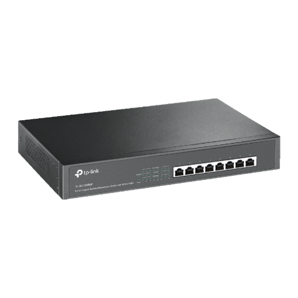 TP-Link SG1008MP - 8-Port Gigabit Switch with 8-Port PoE+