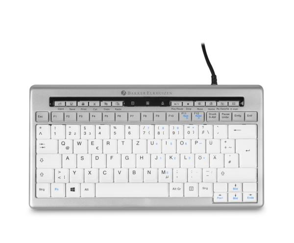 BakkerElkhuizen S-board 840 Design Tastatur (QWERTZ) kompakt/USB