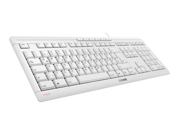 Cherry Stream JK-8500 USB weiß QWERTZ DE