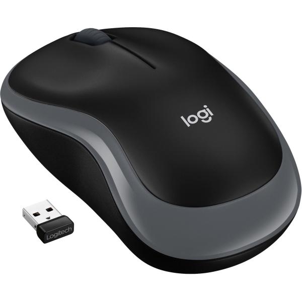 Logitech M185 Wireless schwarz / grau