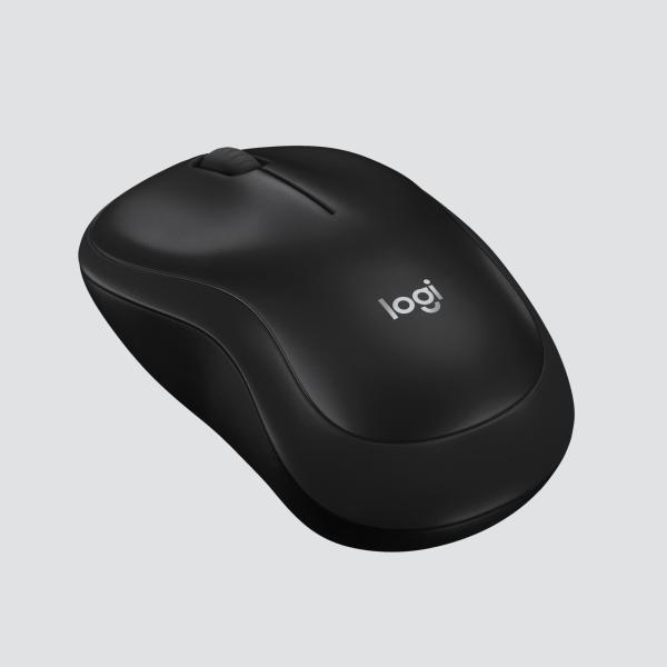 Logitech M220 Silent Kabellose Funkmaus Anthrazit – Leise Büro-Maus für PC & Notebook