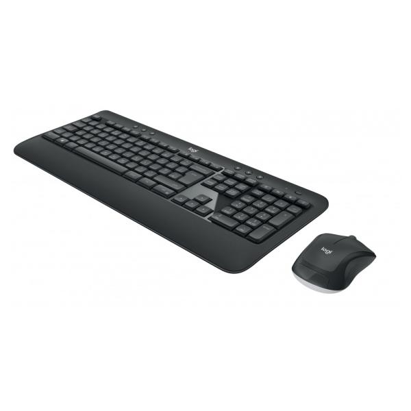 Logitech MK540 Advanced Kabelloses Tastatur-Maus-Set (QWERTZ, DE-Layout, Schwarz)