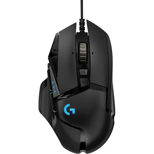 Logitech G502 Hero Gaming Maus USB kabelgebunden Schwarz – Präzision & Programmierbare Tasten